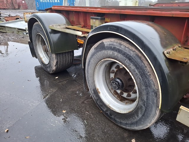 Vrachtwagen aanhanger van hool, 3k2001, bouwjaar 2008 - afbeelding 2 van  14