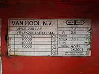 Vrachtwagen aanhanger van hool, 3k2001, bouwjaar 2008 - afbeelding 12 van  14