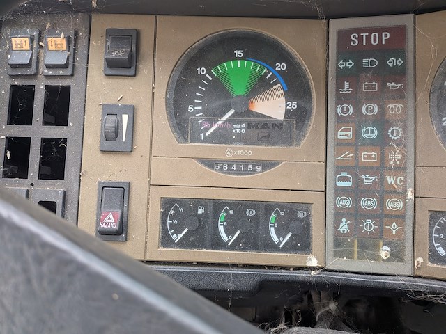 Vrachtwagen camper man, 16.290 hcl vario, bouwjaar 1989 - afbeelding 31 van  72