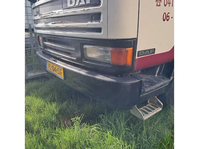 Vrachtwagen, daf, ae45ce, 1991, met ferrari f 545a2 autolaadkraan - afbeelding 39 van  42