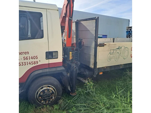 Vrachtwagen, daf, ae45ce, 1991, met ferrari f 545a2 autolaadkraan - afbeelding 41 van  42