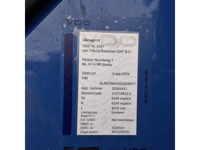 Vrachtwagen, daf, cf 480, 2019 - afbeelding 24 van  44