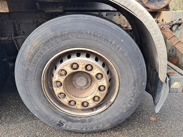 Vrachtwagen, daf, fan cf75, 2010, met haakarmsysteem, multilift xr21s51 en kraan, hiab 122 b-2 hiduo - afbeelding 18 van  65