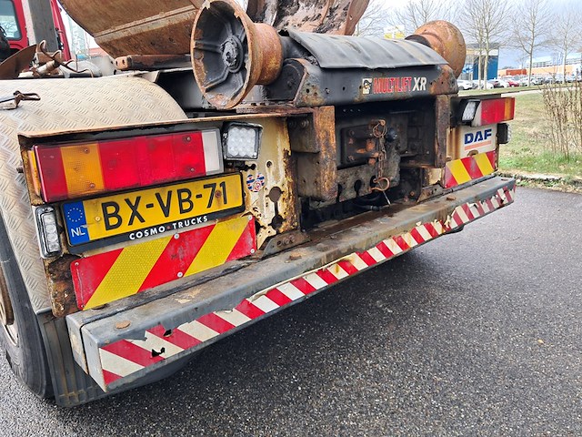 Vrachtwagen, daf, fan cf75, 2010, met haakarmsysteem, multilift xr21s51 en kraan, hiab 122 b-2 hiduo - afbeelding 20 van  65