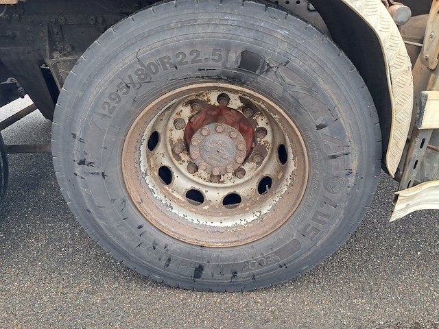 Vrachtwagen, daf, fan cf75, 2010, met haakarmsysteem, multilift xr21s51 en kraan, hiab 122 b-2 hiduo - afbeelding 25 van  65