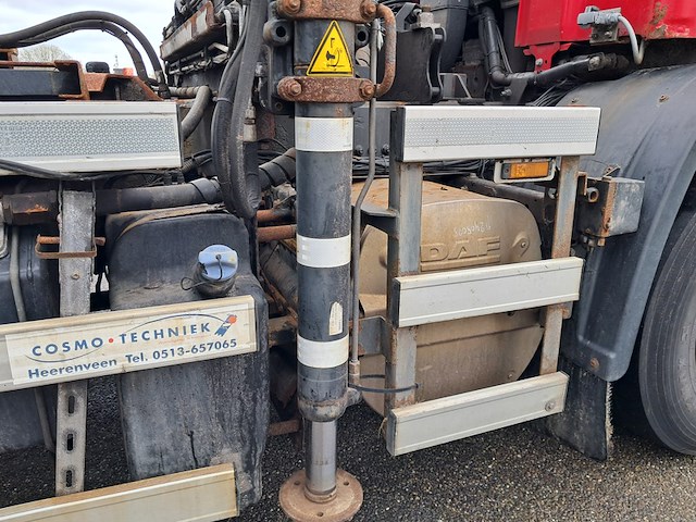 Vrachtwagen, daf, fan cf75, 2010, met haakarmsysteem, multilift xr21s51 en kraan, hiab 122 b-2 hiduo - afbeelding 28 van  65