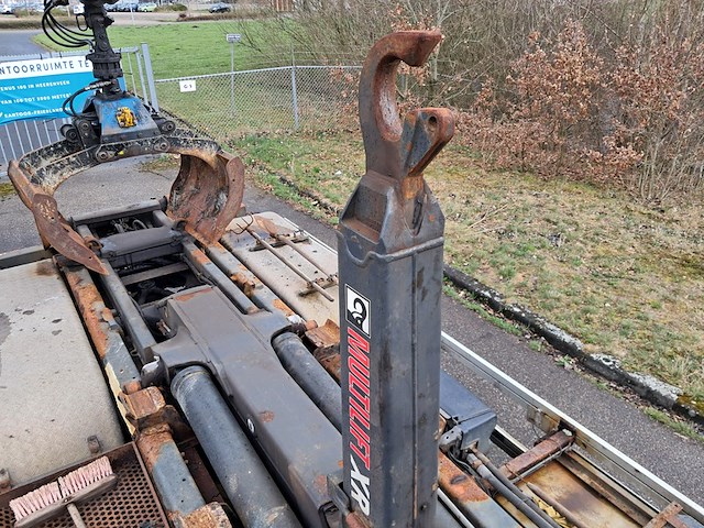 Vrachtwagen, daf, fan cf75, 2010, met haakarmsysteem, multilift xr21s51 en kraan, hiab 122 b-2 hiduo - afbeelding 32 van  65