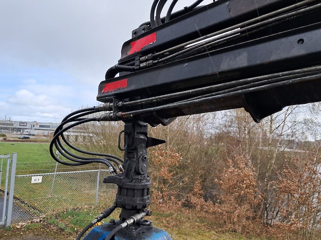 Vrachtwagen, daf, fan cf75, 2010, met haakarmsysteem, multilift xr21s51 en kraan, hiab 122 b-2 hiduo - afbeelding 33 van  65