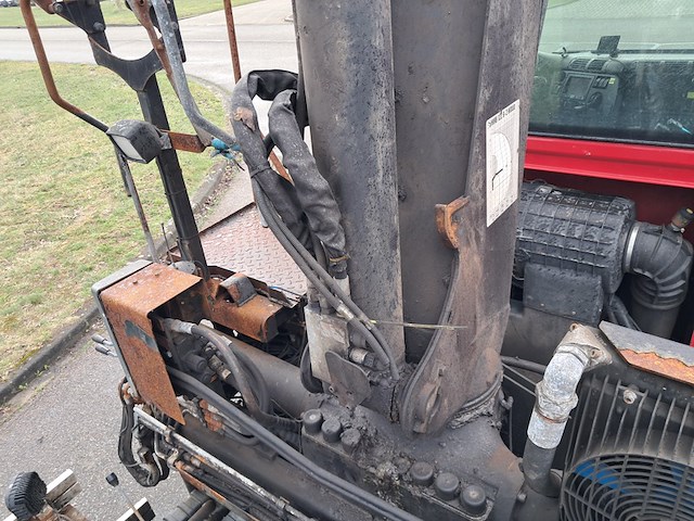 Vrachtwagen, daf, fan cf75, 2010, met haakarmsysteem, multilift xr21s51 en kraan, hiab 122 b-2 hiduo - afbeelding 37 van  65