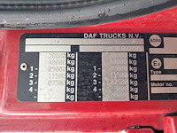 Vrachtwagen, daf, fan cf75, 2010, met haakarmsysteem, multilift xr21s51 en kraan, hiab 122 b-2 hiduo - afbeelding 58 van  65