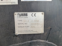 Vrachtwagen, daf, fan cf75, 2010, met haakarmsysteem, multilift xr21s51 en kraan, hiab 122 b-2 hiduo - afbeelding 62 van  65