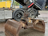 Vrachtwagen, daf, fan cf75 met laadkraan hiab xs kipper vossebelt, 2012 - afbeelding 6 van  41