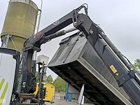 Vrachtwagen, daf, fan cf75 met laadkraan hiab xs kipper vossebelt, 2012 - afbeelding 10 van  41