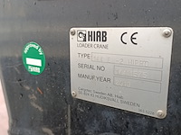 Vrachtwagen, daf, fan cf75 met laadkraan hiab xs kipper vossebelt, 2012 - afbeelding 11 van  41