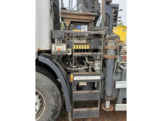 Vrachtwagen, daf, fan cf75 met laadkraan hiab xs kipper vossebelt, 2012 - afbeelding 15 van  41