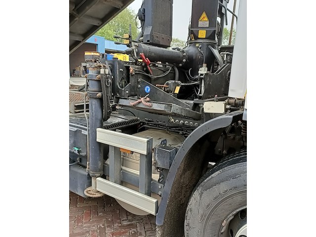 Vrachtwagen, daf, fan cf75 met laadkraan hiab xs kipper vossebelt, 2012 - afbeelding 20 van  41