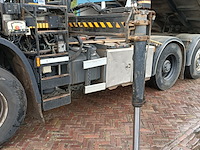 Vrachtwagen, daf, fan cf75 met laadkraan hiab xs kipper vossebelt, 2012 - afbeelding 35 van  41