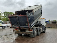 Vrachtwagen, daf, fan cf75 met laadkraan hiab xs kipper vossebelt, 2012 - afbeelding 41 van  41
