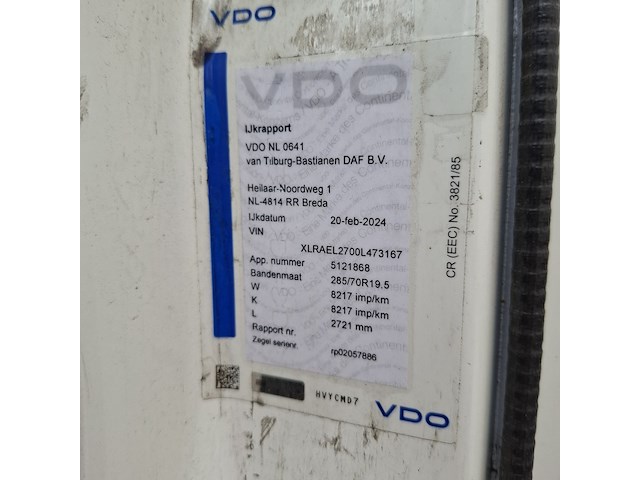 Vrachtwagen, daf, lf 290 fa, 2018 - afbeelding 14 van  48