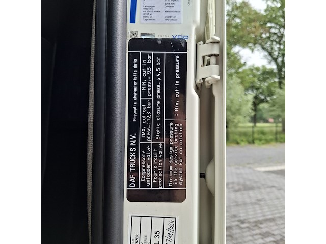 Vrachtwagen, daf, xf 480 ft, wit, 2018 - afbeelding 60 van  90