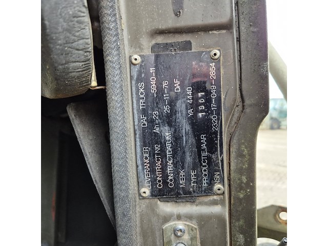 Vrachtwagen, daf, ya 4440 dt405, 1981 - afbeelding 8 van  17