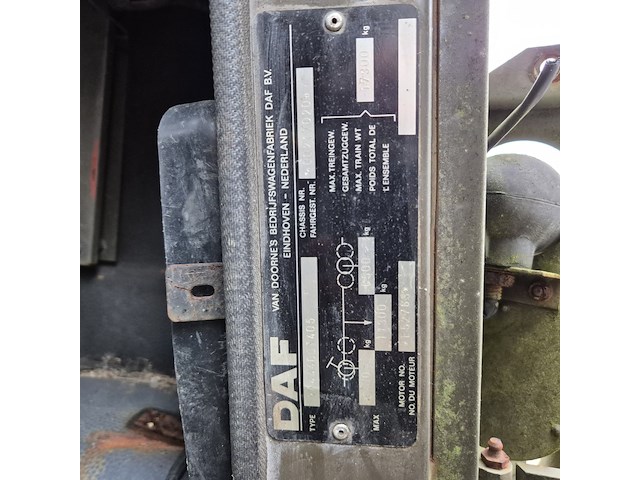 Vrachtwagen, daf, ya 4440 dt405, 1981 - afbeelding 9 van  17