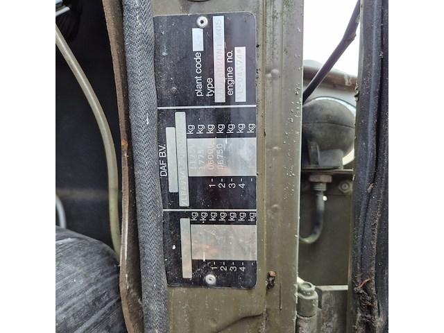 Vrachtwagen, daf, yad 4442 dnt, 1990 - afbeelding 7 van  20