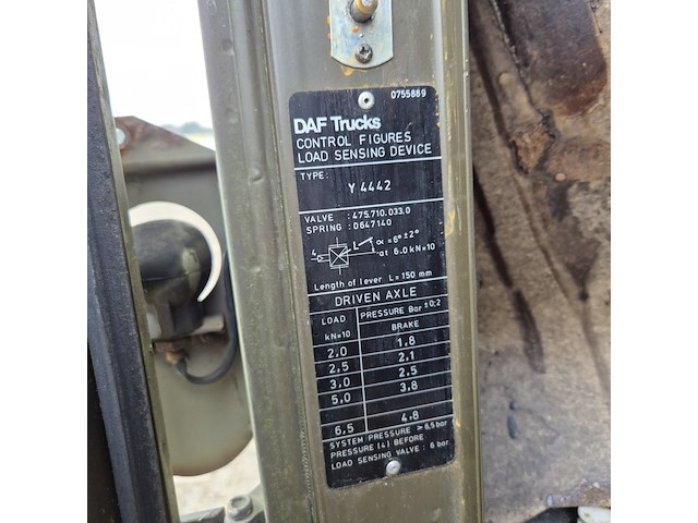 Vrachtwagen, daf, yad 4442 nt, 1991 - afbeelding 16 van  23