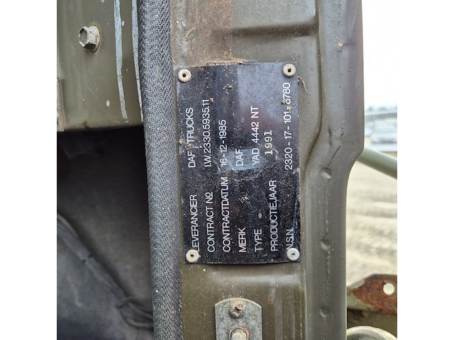 Vrachtwagen, daf, yad 4442 nt, 1991 - afbeelding 6 van  20