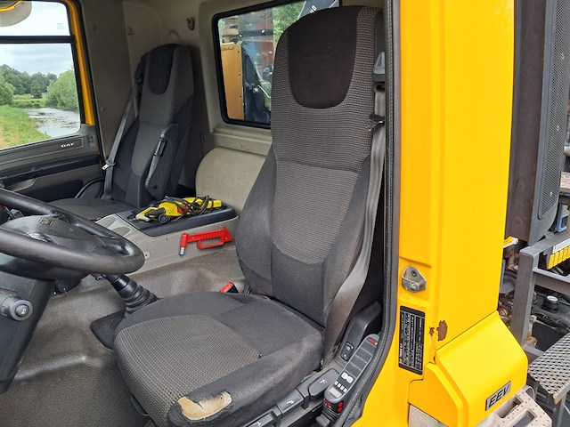 Vrachtwagen, ginaf, x2221l, 2013, met haakarm en laadkraan (excl. kolkenzuiger) - afbeelding 15 van  150