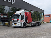 Vrachtwagen, iveco, ad260sy/cng, 2017, met zijlader, translift emaxx du ies