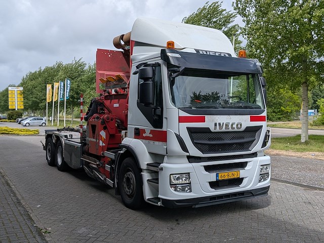 Vrachtwagen, iveco, ad260sy/cng, 2017, met zijlader, translift emaxx du ies - afbeelding 34 van  37