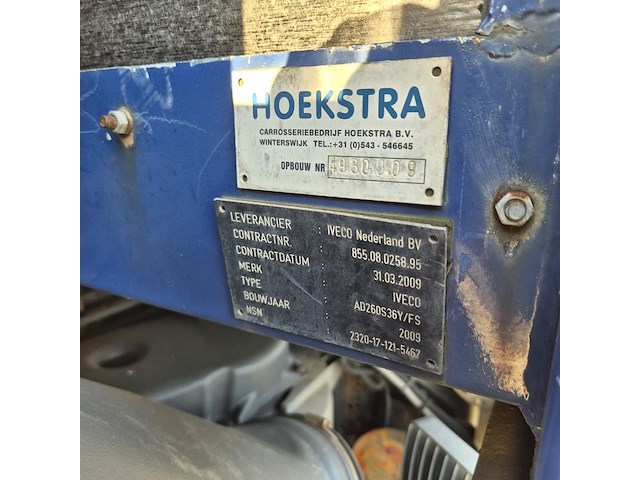 Vrachtwagen, iveco, stralis , 2009 - afbeelding 16 van  20