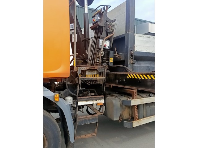 Vrachtwagen kipper, daf, fa lf55.220 met laadkraan hiab 088b-2 duo, 2011 - afbeelding 17 van  46