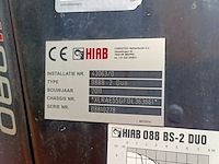 Vrachtwagen kipper, daf, fa lf55.220 met laadkraan hiab 088b-2 duo, 2011 - afbeelding 19 van  46