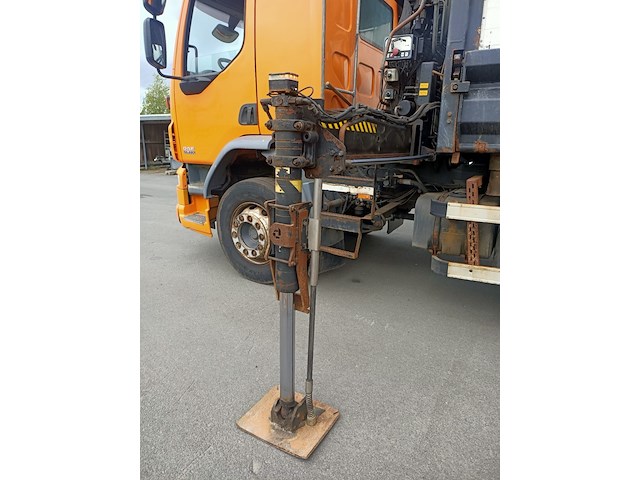 Vrachtwagen kipper, daf, fa lf55.220 met laadkraan hiab 088b-2 duo, 2011 - afbeelding 25 van  46