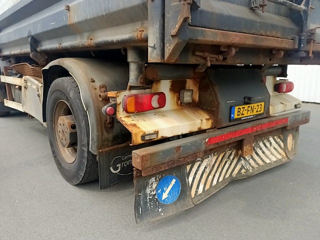 Vrachtwagen kipper, daf, fa lf55.220 met laadkraan hiab 088b-2 duo, 2011 - afbeelding 29 van  46