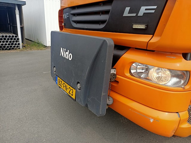 Vrachtwagen kipper, daf, fa lf55.220 met laadkraan hiab 088b-2 duo, 2011 - afbeelding 36 van  46