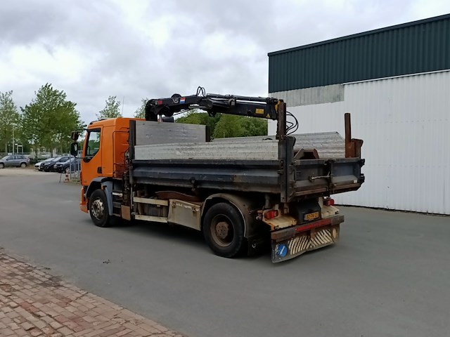 Vrachtwagen kipper, daf, fa lf55.220 met laadkraan hiab 088b-2 duo, 2011 - afbeelding 39 van  46