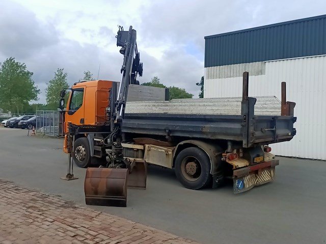 Vrachtwagen kipper, daf, fa lf55.220 met laadkraan hiab 088b-2 duo, 2011 - afbeelding 34 van  46