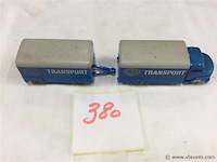 Vrachtwagen lego + aanhanger - afbeelding 1 van  3