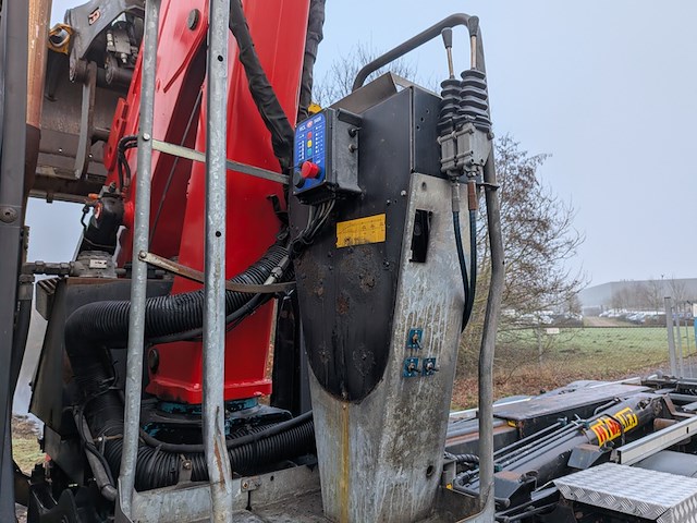 Vrachtwagen, man, tgs 35.440 8x4 hmf 16 tonmeter z-kraan, 2012 - afbeelding 4 van  42