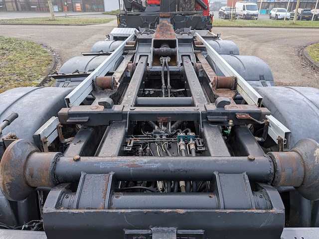 Vrachtwagen, man, tgs 35.440 8x4 hmf 16 tonmeter z-kraan, 2012 - afbeelding 11 van  42