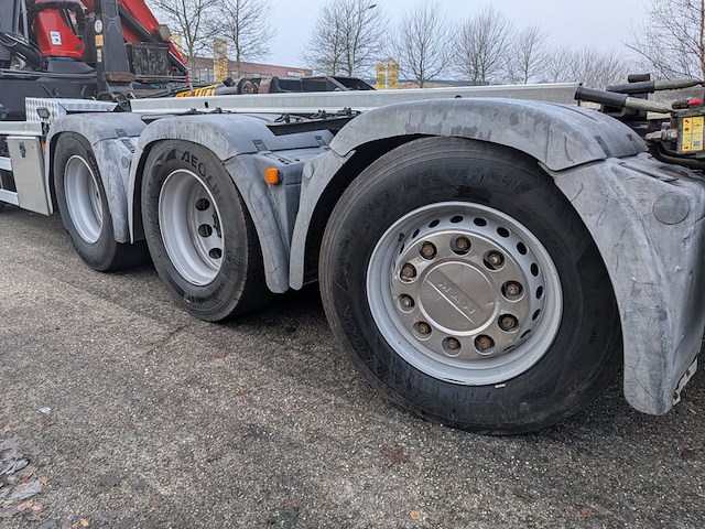 Vrachtwagen, man, tgs 35.440 8x4 hmf 16 tonmeter z-kraan, 2012 - afbeelding 18 van  42