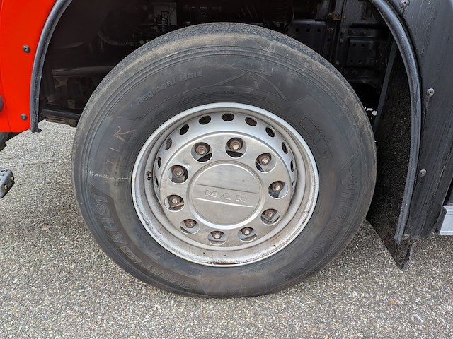 Vrachtwagen, man, tgs 35.440 8x4 hmf 16 tonmeter z-kraan, 2012 - afbeelding 19 van  42