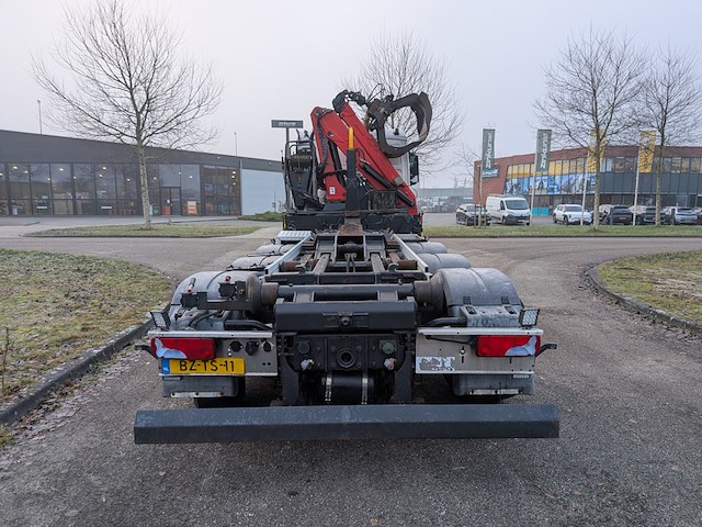 Vrachtwagen, man, tgs 35.440 8x4 hmf 16 tonmeter z-kraan, 2012 - afbeelding 34 van  42