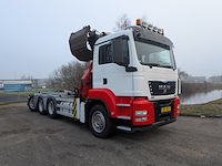 Vrachtwagen, man, tgs 35.440 8x4 hmf 16 tonmeter z-kraan, 2012 - afbeelding 40 van  42