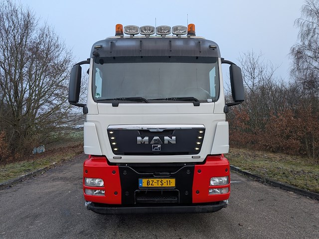 Vrachtwagen, man, tgs 35.440 8x4 hmf 16 tonmeter z-kraan, 2012 - afbeelding 41 van  42