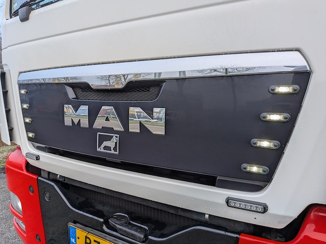 Vrachtwagen, man, tgs 35.440 8x4 hmf 16 tonmeter z-kraan, 2012 - afbeelding 42 van  42