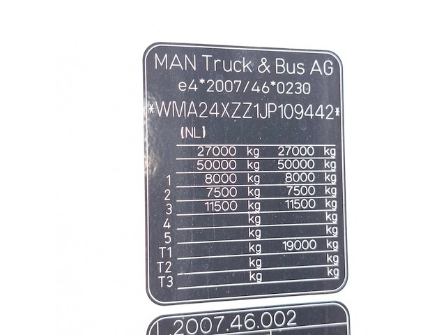Vrachtwagen, man, tgx, 2018 - afbeelding 33 van  48